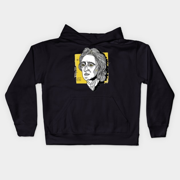 John Locke Kids Hoodie by Shapwac12